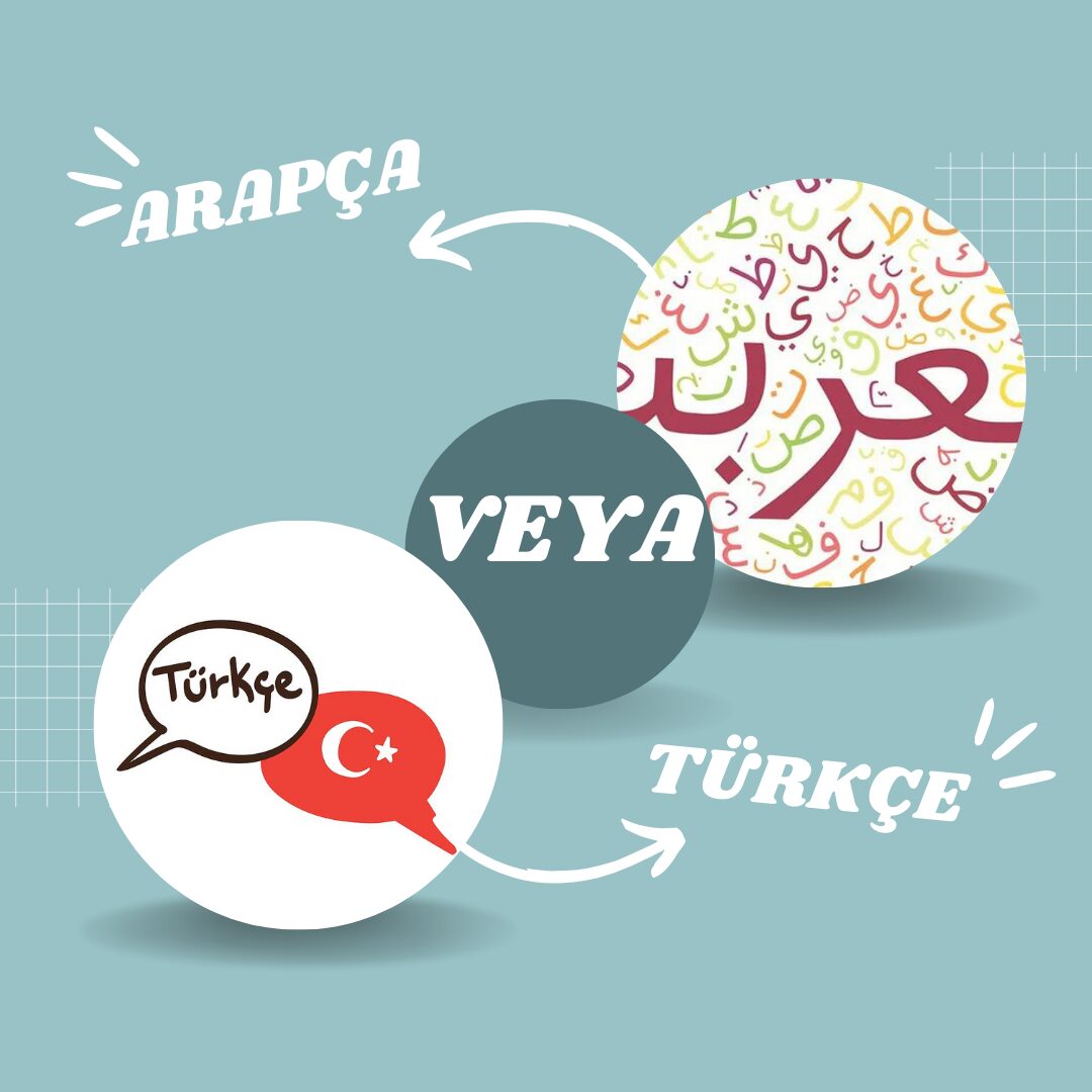 Arapça veya Türkçe